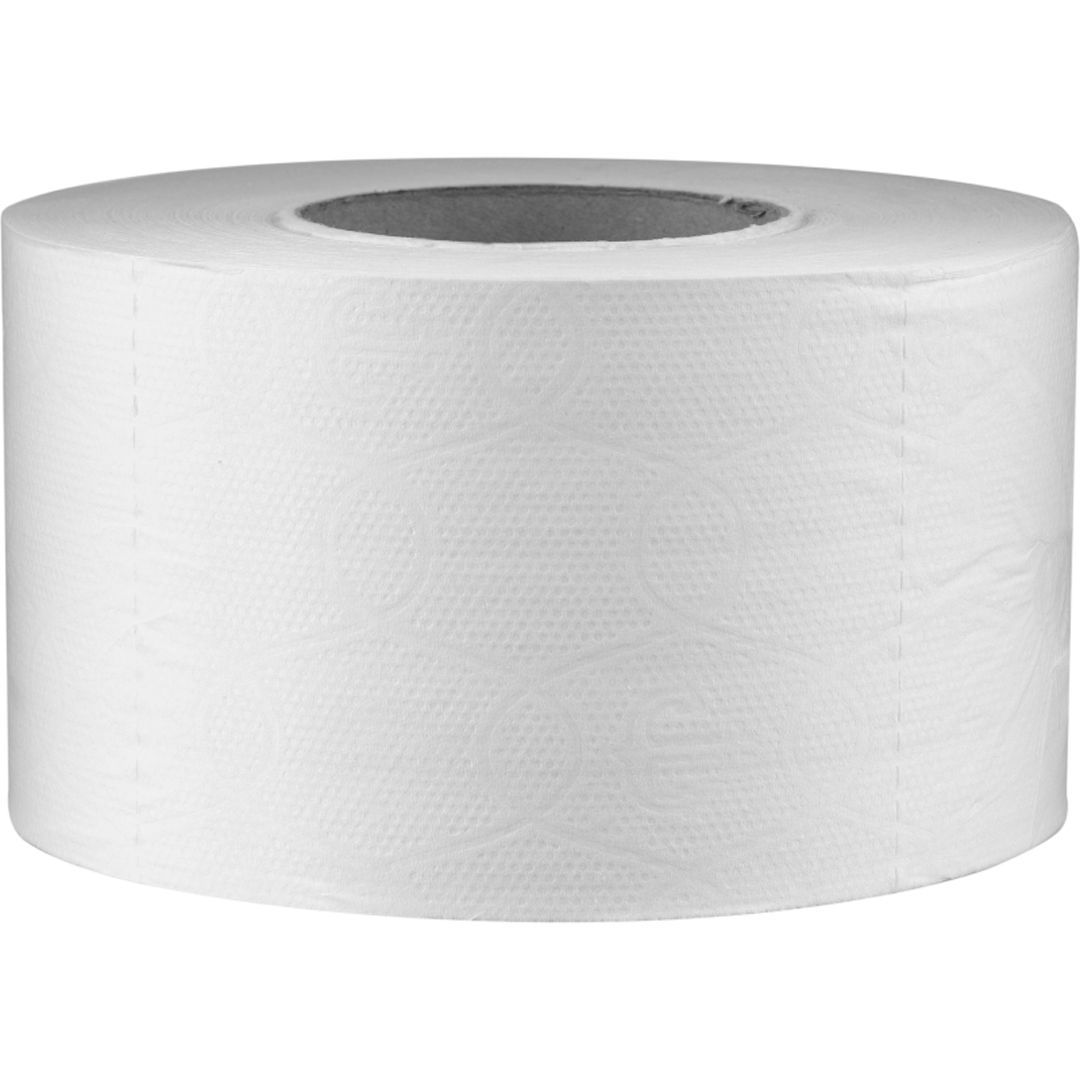 Туалетная бумага рулонная Luscan "Professional", 200 метров, 2-х слойная, 12 рулонов, белая / Бумага туалетная профессиональная №2