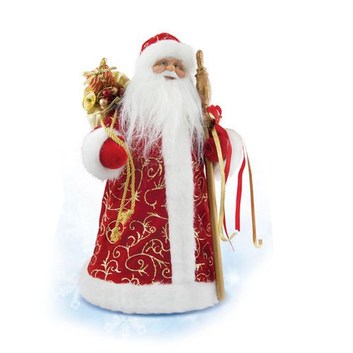 Новогодний подарок "Дед Мороз" Яшкино, 19*33 см, пластик/текстиль, 800 г / Сыйлықтар мен кәдесыйлар