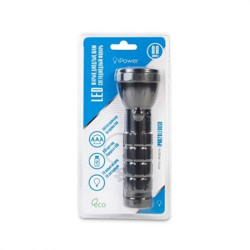 Фонарь светодиодный iPower IPHB28LEDUSB, тип элементов питания 3хAAA / Фонари №3 oe.kz Фонарь светодиодный iPower IPHB28LEDUSB, тип элементов питания 3хAAA / Фонари №3
