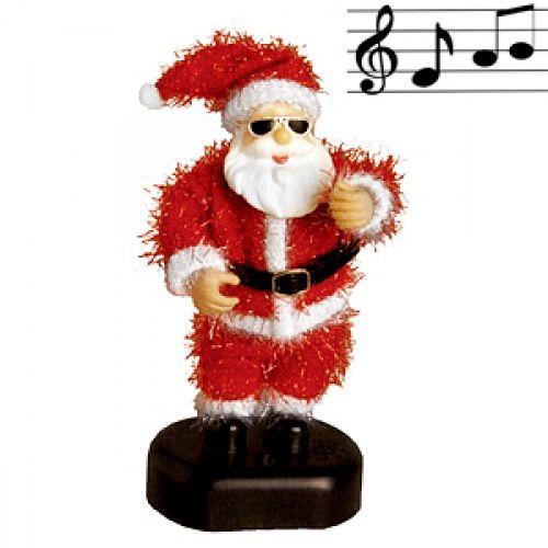 Декорация Дед Мороз Star Trading AB, музыкальный, 23 см, красная / Елочные украшения oe.kz Декорация Дед Мороз Star Trading AB, музыкальный, 23 см, красная / Елочные украшения