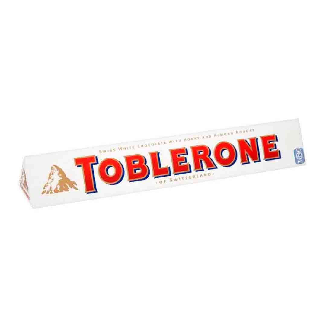 Шоколад белый Toblerone, с медово-миндальной нугой, 100 гр / Шоколад