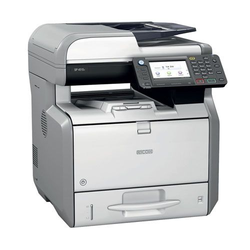 МФУ лазерное Ricoh SP 4510SF (принтер, сканер, копирование, факс), А4, 40 стр/мин / Лазерные монохромные