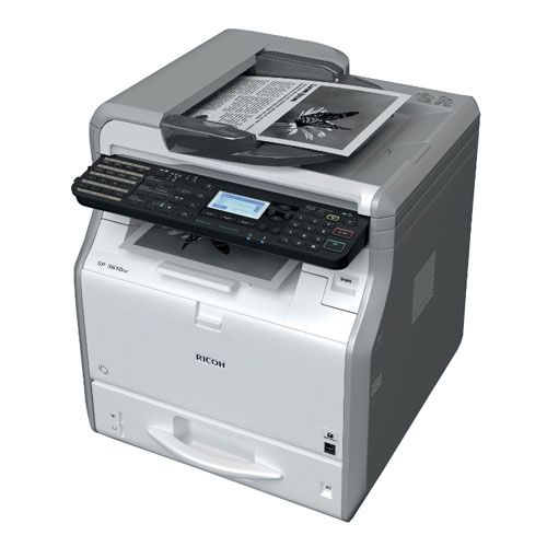 МФУ лазерное Ricoh SP 3610SF (принтер, сканер, копирование), А4, 30 стр/мин / Лазерные монохромные