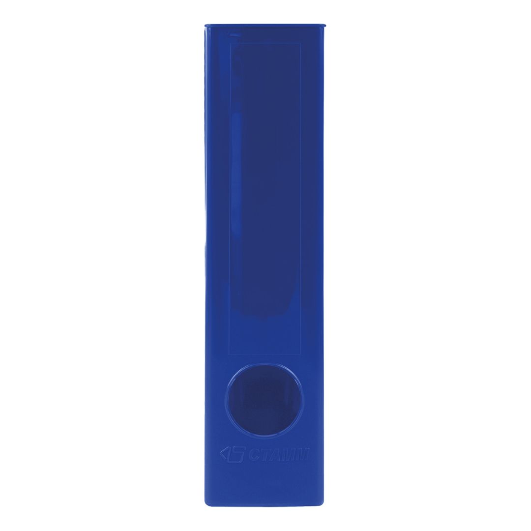 Лоток вертикальный Стамм "Лидер", 1 секция, синий