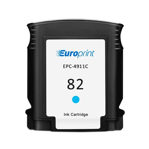 Картридж совместимый HP 4911C №82 для DesignJet 500/510/800, синий / null