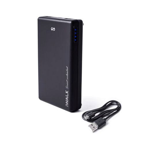 Портативное зарядное устройствоiWalk Supreme 13000 DUO, 13000 mAh, 1 USB*5V 2.1A, черное / Портативті зарядтау құрылғылары №2