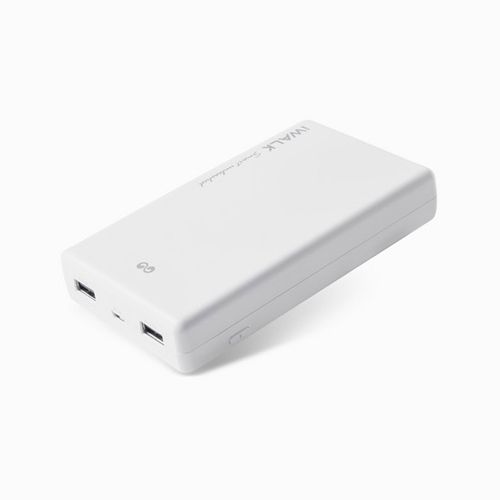 Портативное зарядное устройствоiWalk Supreme 13000 DUO, 13000 mAh, 1 USB*5V 2.1A, белое / Портативные зарядные устройства