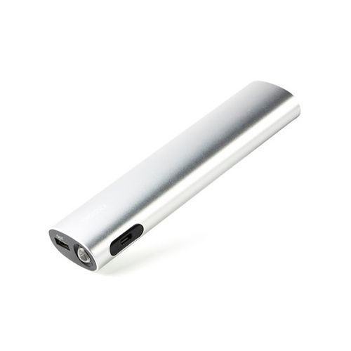 Портативное зарядное устройство Rapoo P300, 10400 mAh, 5V, серебристое / Портативные зарядные устройства