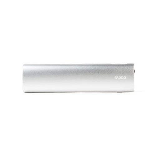 Портативное зарядное устройство Rapoo P300, 10400 mAh, 5V, серебристое / Портативные зарядные устройства №3
