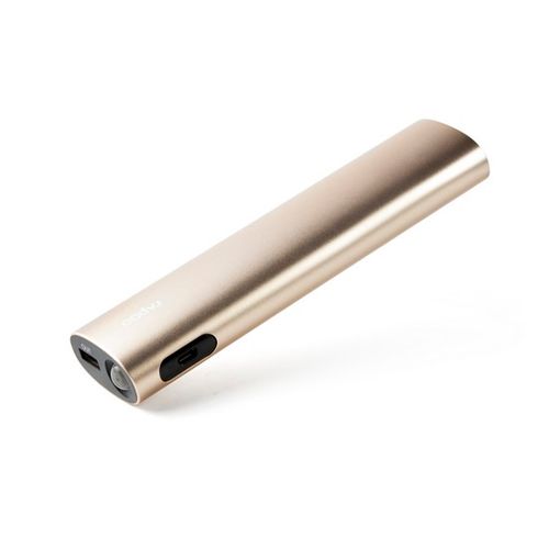 Портативное зарядное устройство Rapoo P300, 10400 mAh, 5V, золотое / Портативные зарядные устройства