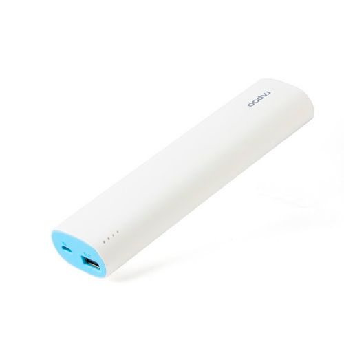 Портативное зарядное устройство Rapoo P100 , 10400 mAh, 5V, белое / Портативные зарядные устройства