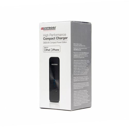 Портативное зарядное устройство Lifetrons FG-1018-BK-I, 2800 mAh, 5V, черное / Портативные зарядные устройства №3