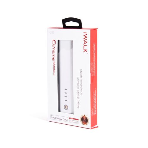 Портативное зарядное устройство iWalk Extreme10000, 10000 mAh, 1 USB*5V 2.1A, белое / Портативные зарядные устройства №2