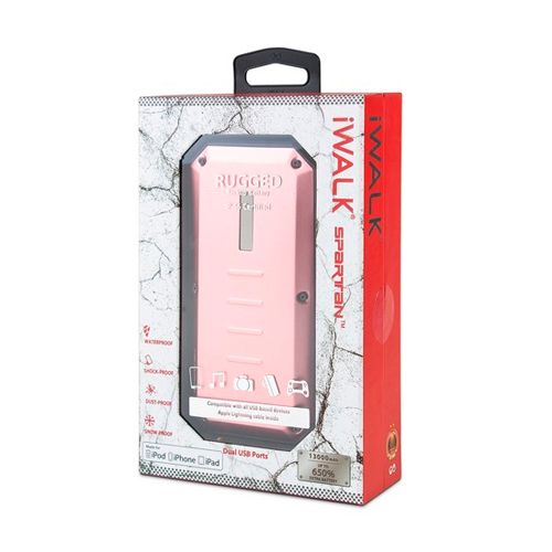 Портативное зарядное устройство iWalk Extreme Spartan UBT13000, 13000 mAh, темно-красное / Портативные зарядные устройства №2