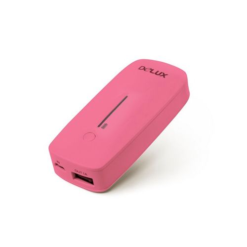 Портативное зарядное устройство Delux DLP-09R, 5200 mAh, 7 степеней защиты, красное / Портативные зарядные устройства