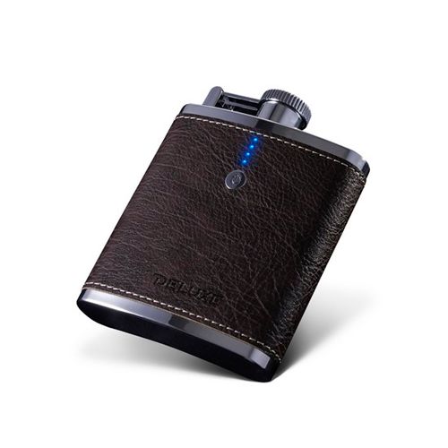 Портативное зарядное устройство Deluxe DLPB-110, 11000 mAh, кабель USB в комплекте, коричневое / Портативные зарядные устройства