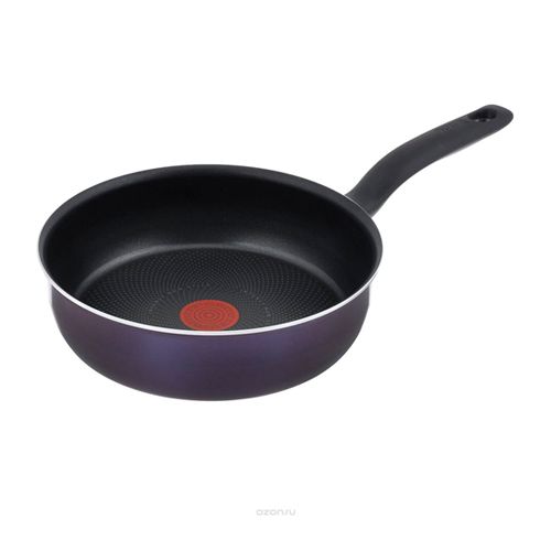 Сотейник Tefal "Tendance", размер 24 см, антипригарное, черная смородина / Посуда столовая