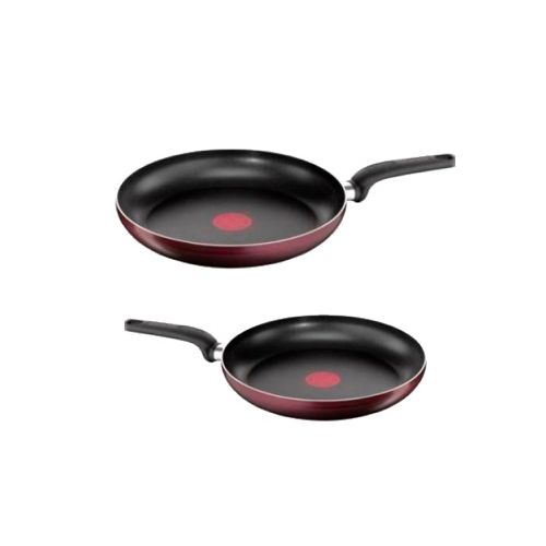 Набор посуды Tefal "Provence", 2 предмета, алюминий, цвет баклажан / Асхана ыдыстары