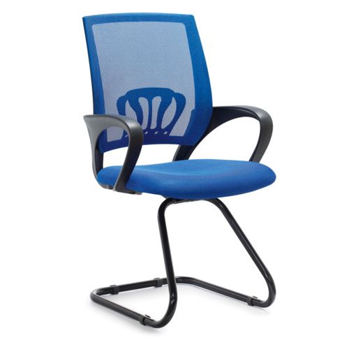 Кресло офисное Expert "С 8352", ткань/сетчатый акрил, синее / Стулья