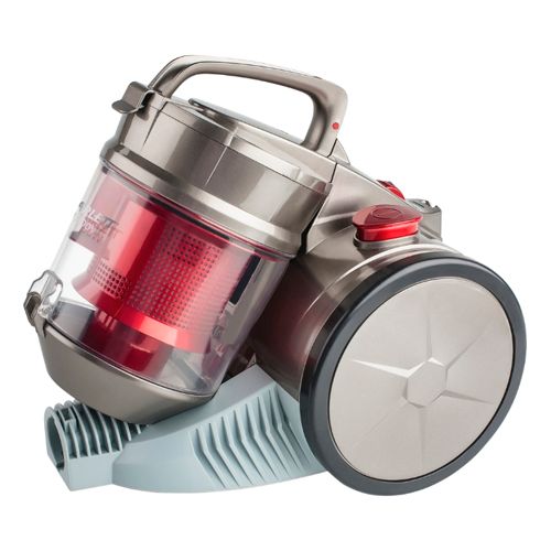 Пылесос Scarlett SC-VC80C04, 1500 Вт, 1,5 л, трубка из нержавеющей стали, серо-красный / Оборудование для уборки