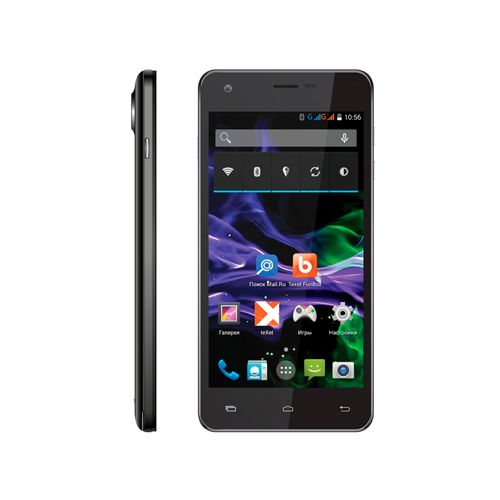 Смартфон Texet X-SLIM/TM-4782, 4,7", 4 Гб, 540x960 IPS, поддержка двух SIM-карт, черный / Зарядные устройства, кабели