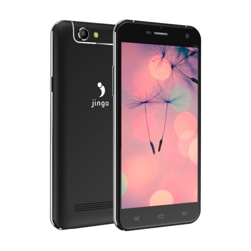 Смартфон Jinga Basco M500, 5", 4G, 8 Гб, 1280x720 IPS, поддержка двух SIM-карт, черный / Зарядные устройства, кабели
