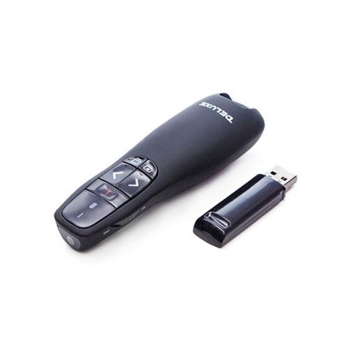 Презентер Deluxe DP100BK, USB 2.0, AAA, черный / null №3