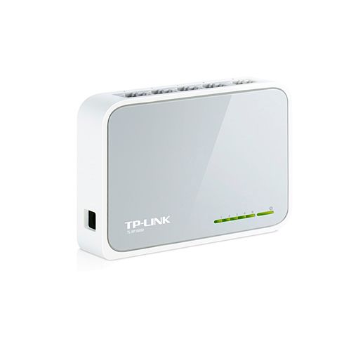 Коммутатор, TP-Link, TL-SF1005D, настольный, 5 портов 10/100М RJ45, корпус пластик