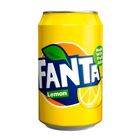 Fanta "Lemon" газдалған сусыны, 0,33 л, қаңылтыр ыдыста