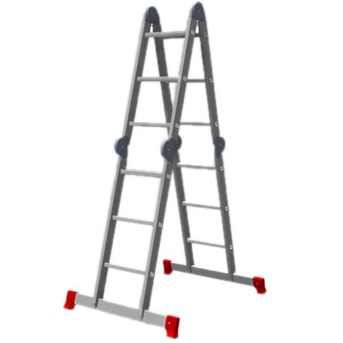 Трансформер 4х3 бытовой Новая высота, двухсторонняя, 6 ступеней / Стремянки, лестницы
