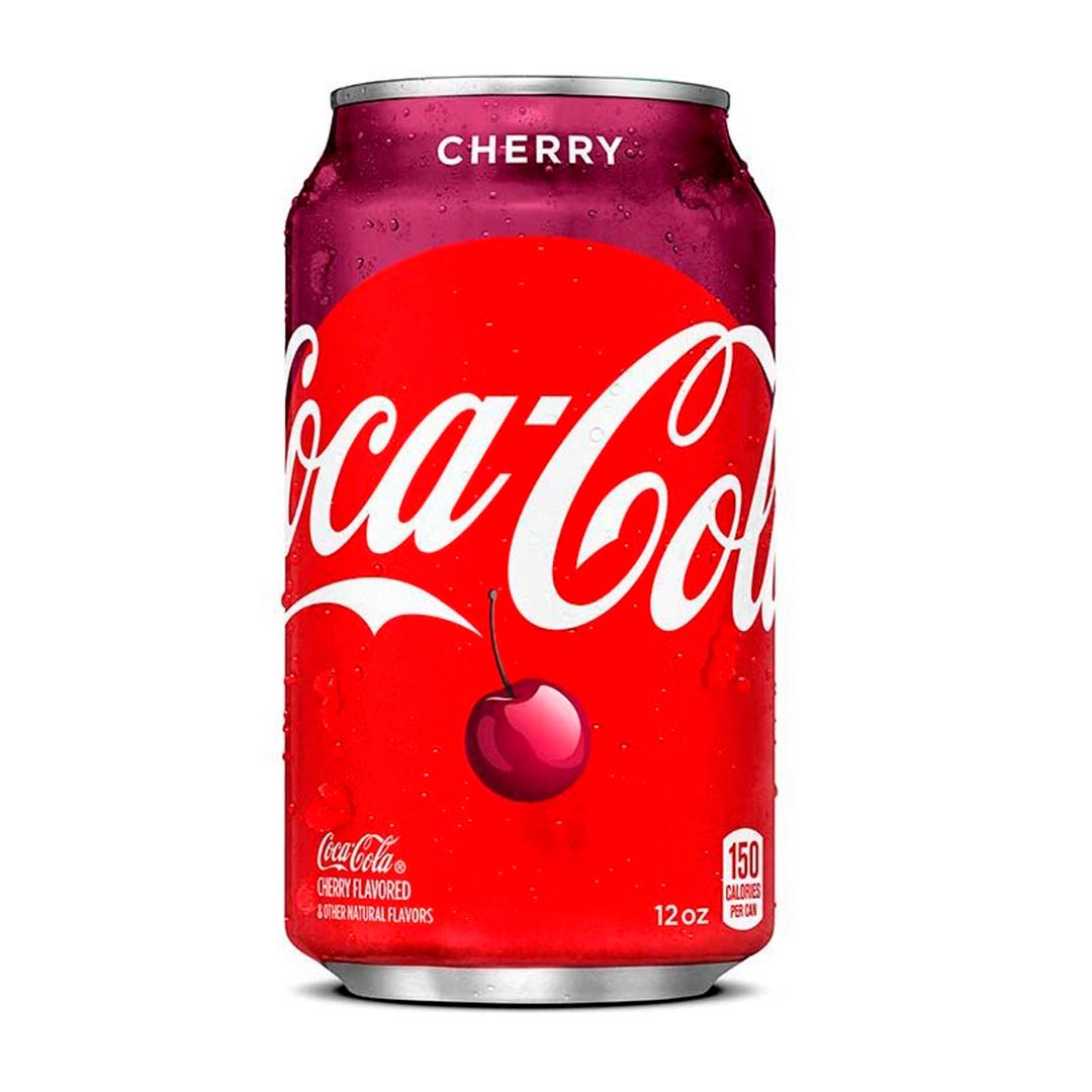 Напиток газированный Coca-Cola "Cherry", 0,33 л, жестяная банка / Напитки и энергетики