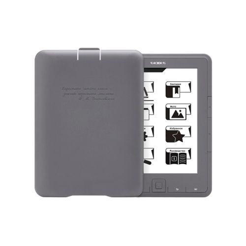 Электронная книга Texet TB-137SE, серая / Электронные книги