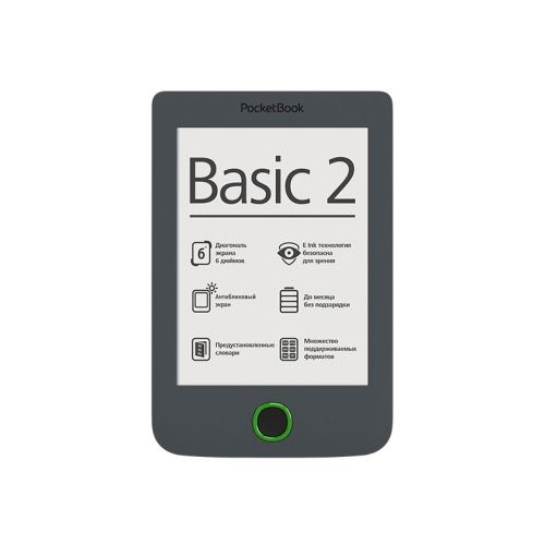 Электронная книга PocketBook PB614-Y-CIS, серая / Электронные книги