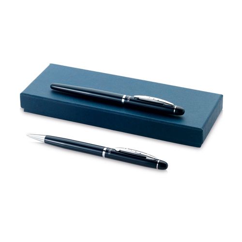 Подарочный набор шариковых ручек "Arles", алюминий, серый, цвет чернил черный / Подарки и сувениры