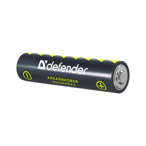 Батарейки Defender Alkaline мизинчиковые AAA LR03-4B, 1.5V, 4 шт./уп, цена за упаковку