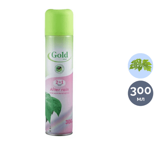 Ауа тазартқыш Gold Wind "Жаңбырдан кейінгі хош иіс", 300 мл / Ауа сергіткіштер oe.kz Ауа тазартқыш Gold Wind "Жаңбырдан кейінгі хош иіс", 300 мл / Ауа сергіткіштер