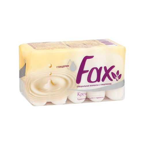 Мыло туалетное Fax, специальная формула с глицерином, 5*70 гр / Мыло кусковое oe.kz Мыло туалетное Fax, специальная формула с глицерином, 5*70 гр / Мыло кусковое