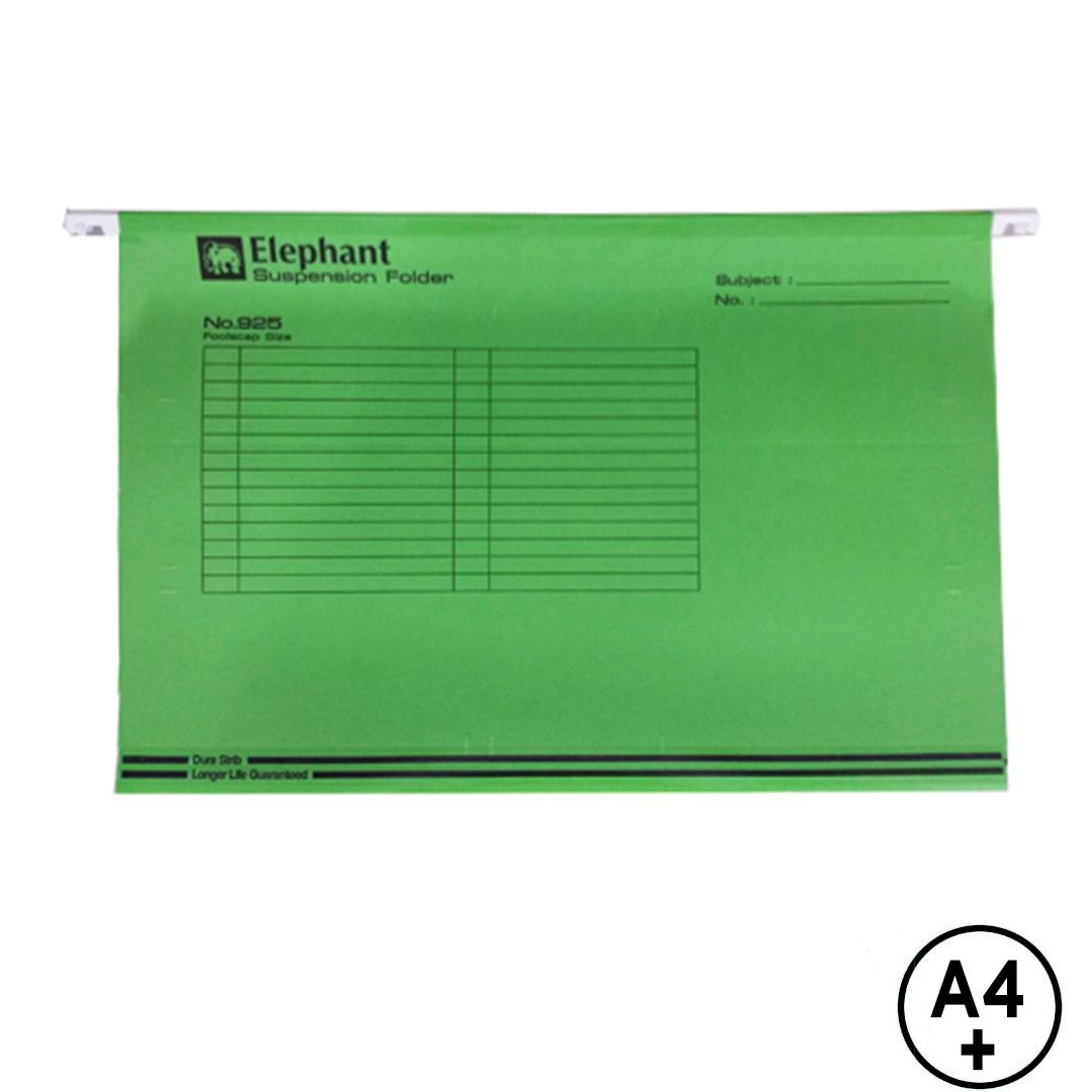 Папка подвесная Prostranstvo "Elephant", А4+ формат, зеленая, со скоросшивателем / Папки подвесные oe.kz Папка подвесная Prostranstvo "Elephant", А4+ формат, зеленая, со скоросшивателем / Папки подвесные