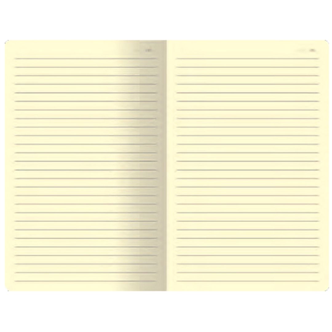 Записная книжка Arwey Business new, А5, 128 л, скругленные углы, кожа, в линейку, черная / Записные книжки №2