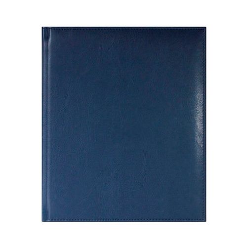 Еженедельник датированный Gift, 2017 г., А4, 80 л, с золотым срезом, куагуле, синий