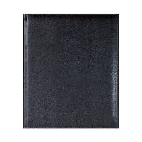Еженедельник датированный Gift, 2017 г., А4, 80 л, с золотым срезом, куагуле, черный