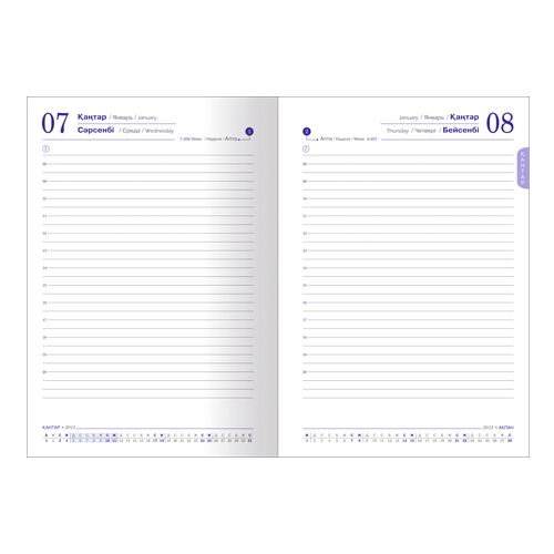 Ежедневник датированный Memory, 2018 г., А5, 176 л., зеленый / Ежедневники датированные №4