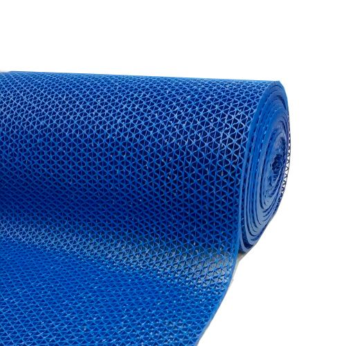 Грязезащитная дорожка PVC "AQUA STEP", ширина 0,9 м, против скольжения, цена за метр, синяя / Коврики входные