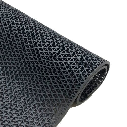 Грязезащитная дорожка PVC "AQUA STEP", ширина 0,9 м, против скольжения, цена за метр, серая / Коврики входные