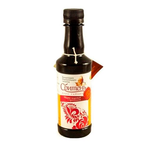 Сбитень "Дары Сибири" медово-кедровый с живицей "Спорт, красота и долголетие", 250 мл / Здоровое питание