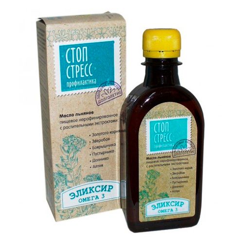 Масло льняное "Стопстресс" с экстрактом золотого корня, зверобоя, боярышника, 200 мл / Здоровое питание oe.kz Масло льняное "Стопстресс" с экстрактом золотого корня, зверобоя, боярышника, 200 мл / Здоровое питание