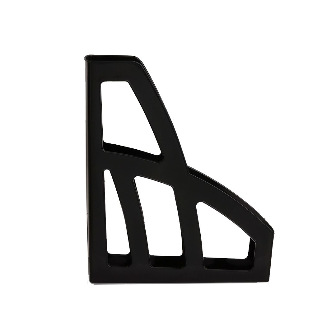 Лоток вертикальный Стамм "Лидер", 1 секция, черный / Стойки-уголки №3 oe.kz Лоток вертикальный Стамм "Лидер", 1 секция, черный / Стойки-уголки №3