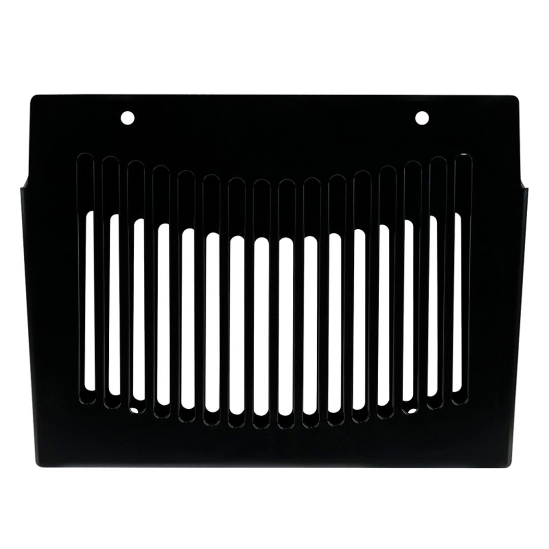 Лоток секционный Стамм, вертикальный, настенный, 1 секция, черный / Лотки секционные №6