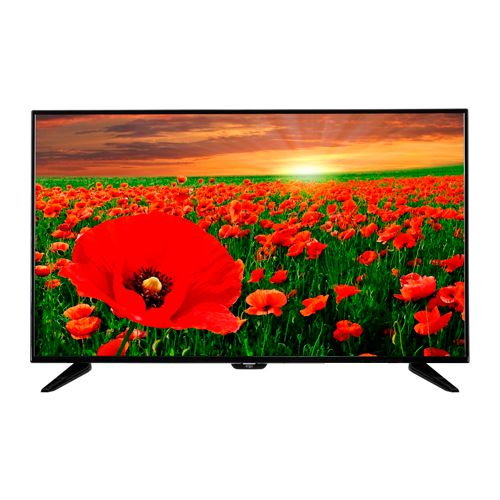 Телевизор Ergo LE43CT2000AK, 43", LED подсветка, 561*967*86 мм, черный / Мониторы oe.kz Телевизор Ergo LE43CT2000AK, 43", LED подсветка, 561*967*86 мм, черный / Мониторы