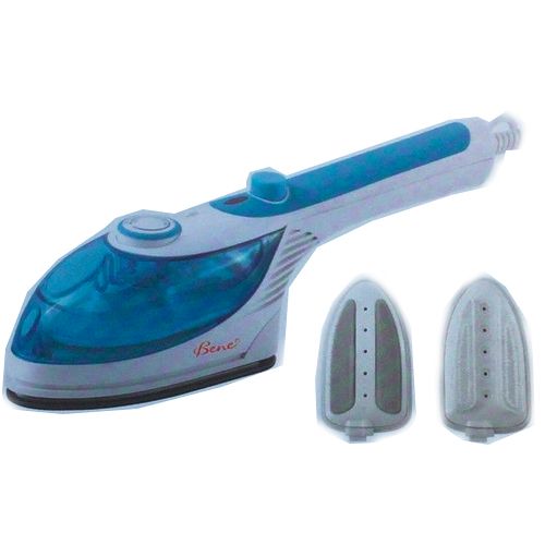 Отпариватель Bene R20-BL, мощность 1000Вт, резервуар 90мл, антипригарная подошва, паровая щетка  / Уход за одеждой